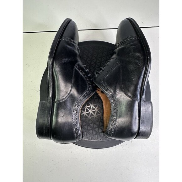 Magnanni for Saks Fifth Ave Black Wholecut Oxford Men\'s Shoes Size 9.5 M main image 6